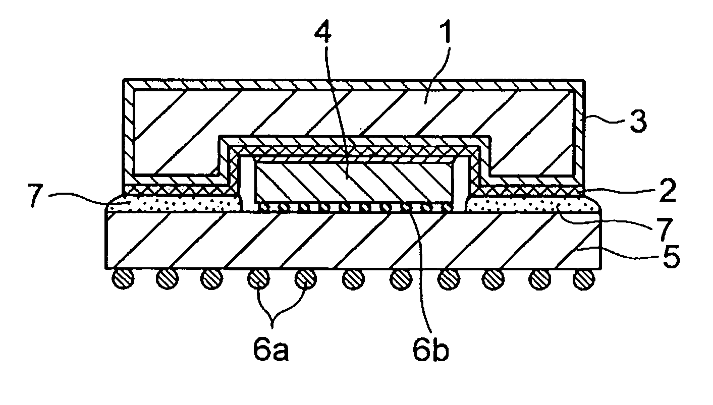 Member for semiconductor device