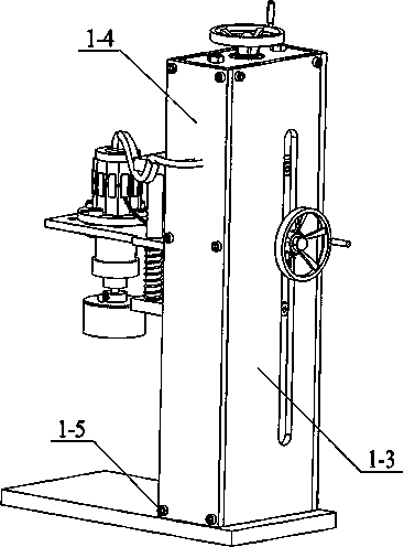 Semi-automatic high-precision cap screwing machine based on ultrasonic friction reducing effect