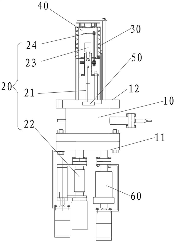 Electronic action ultrahigh vacuum evaporation source