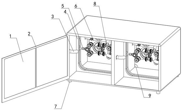 Shoe washing machine capable of reducing shoe loss