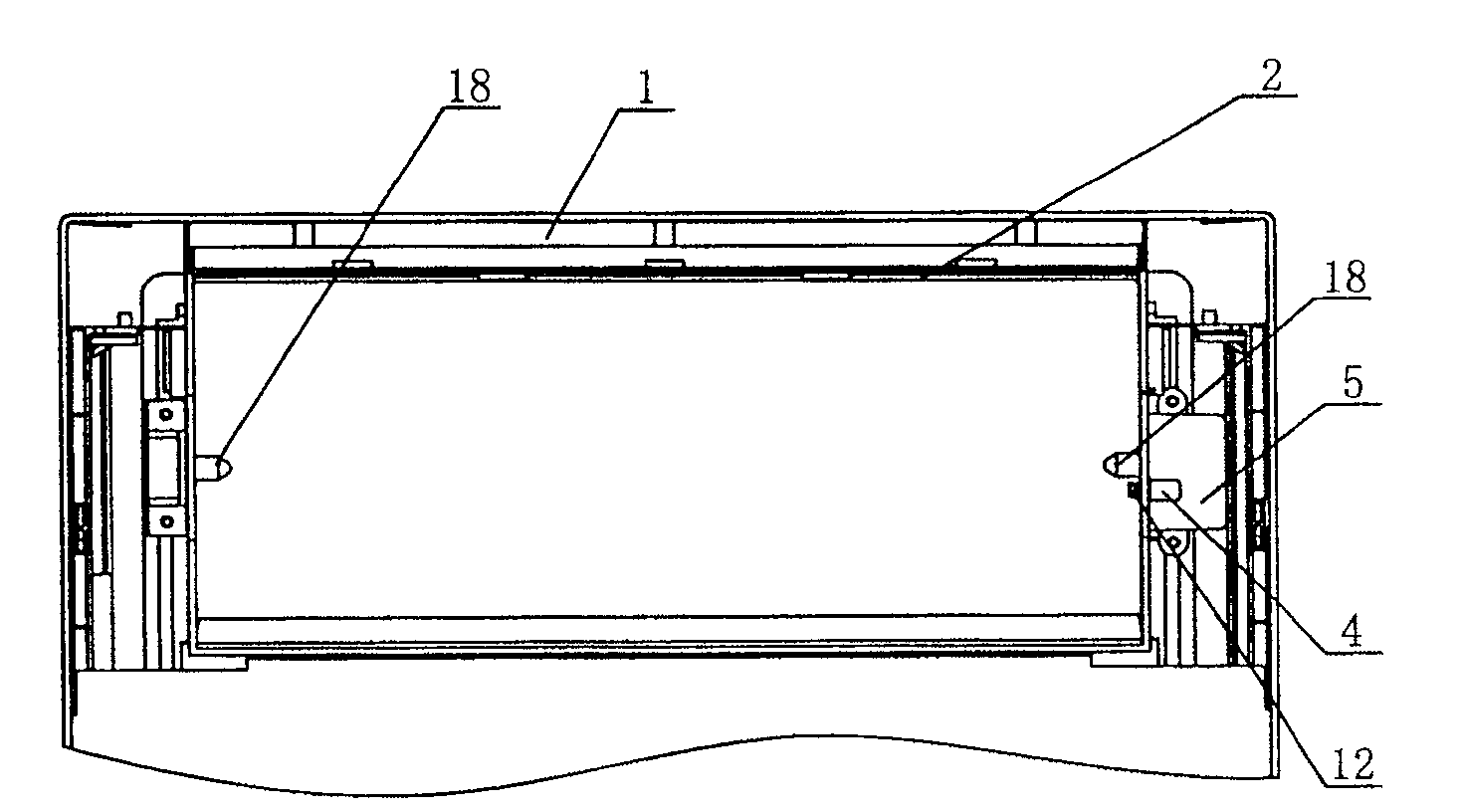 Air-out arrangement of air-conditioner