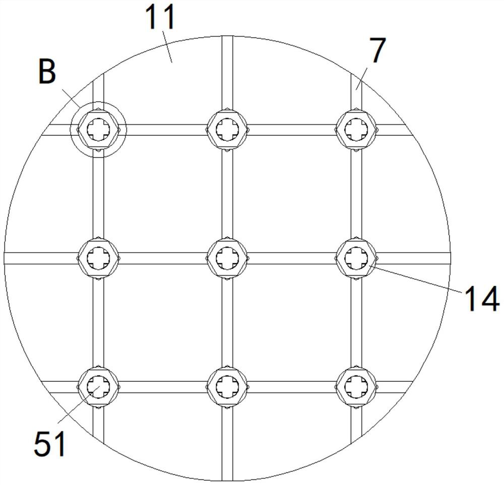 Fabricated foundation pit slope supporting structure