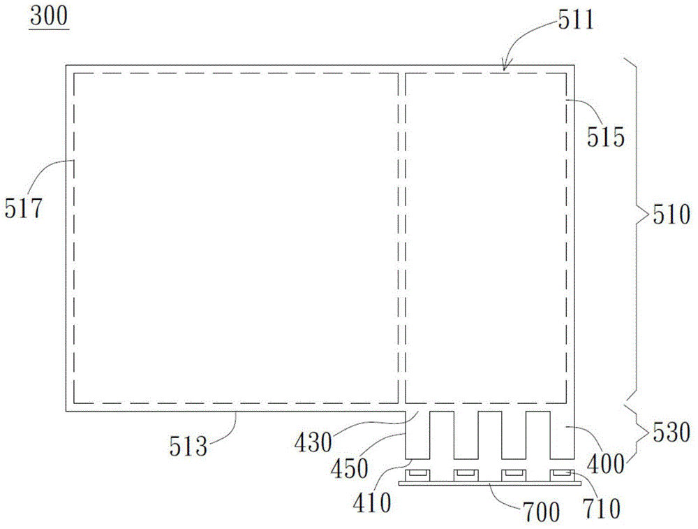 Transparent display device and backlight module used therefor