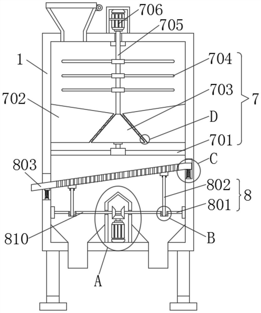 Energy-saving and environment-friendly rapid and efficient rice crushing equipment for rice processing