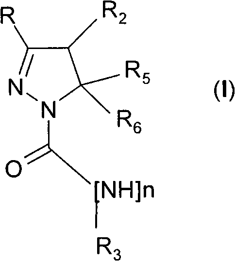4,5-dihydro-(1h)-pyrazole derivatives as cannabinoid CB1 receptor modulators