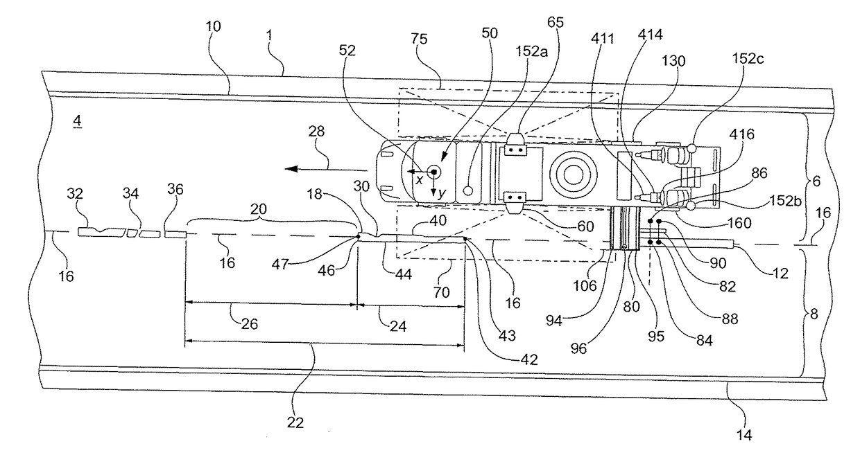 Roadway marker control system