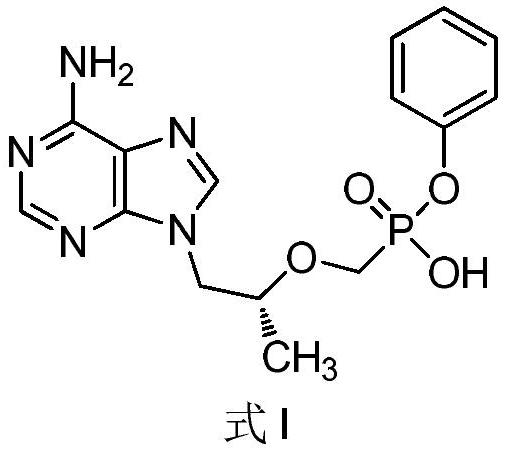 A kind of preparation method of (r)-9-[(2-phenoxy phosphoric acid methoxy) propyl group] adenine