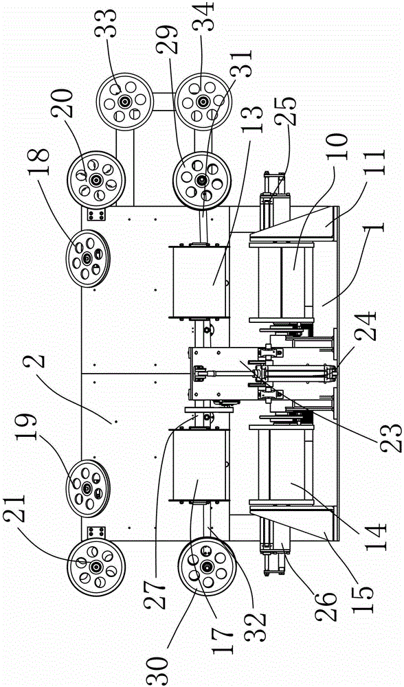 A cable pay-off machine