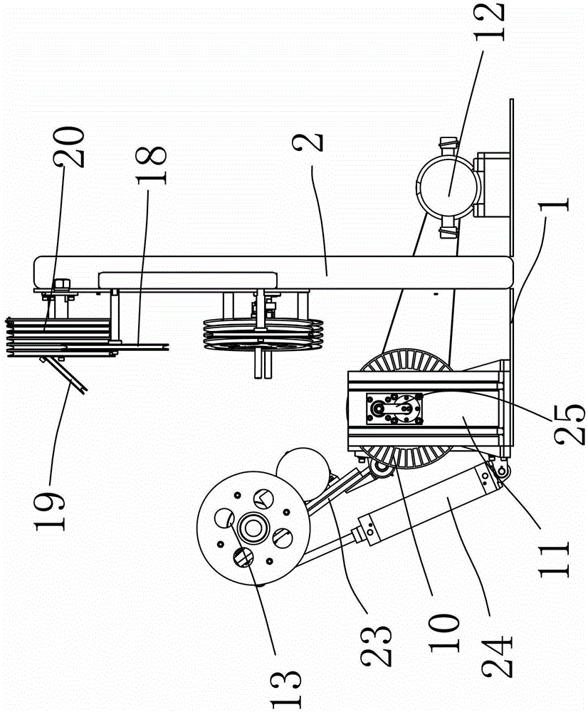 A cable pay-off machine