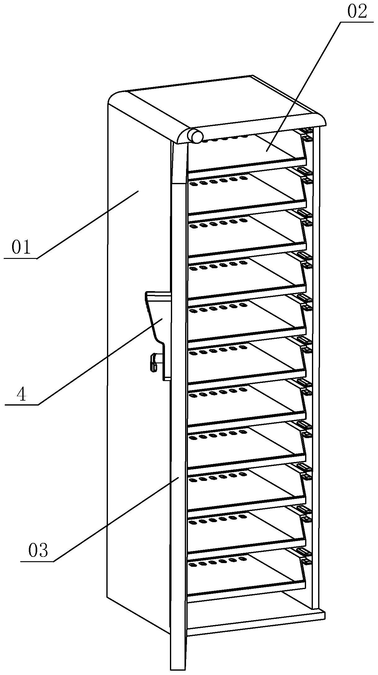 Medical cabinet and intelligent control system thereof