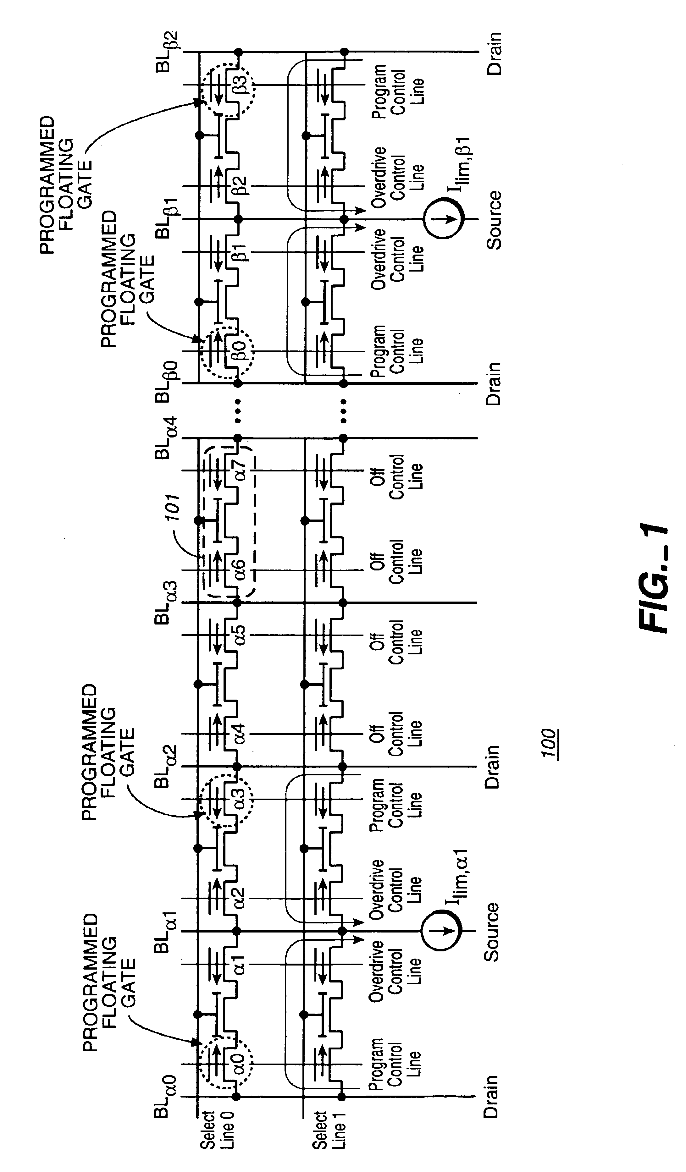 System and method for programming cells in non-volatile integrated memory devices