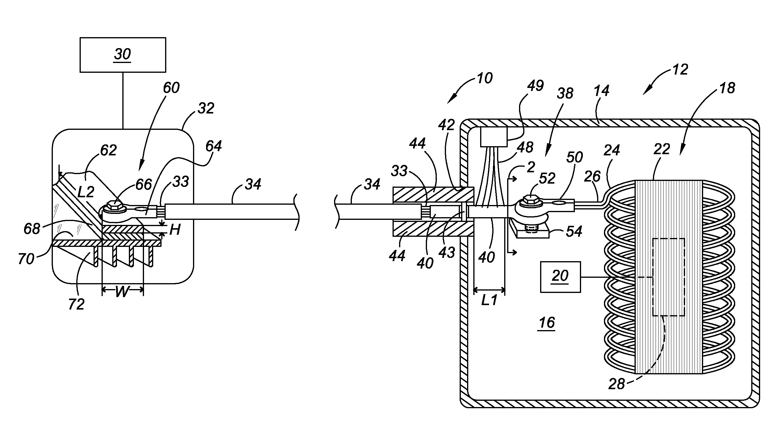 Electric motor power connection assembly