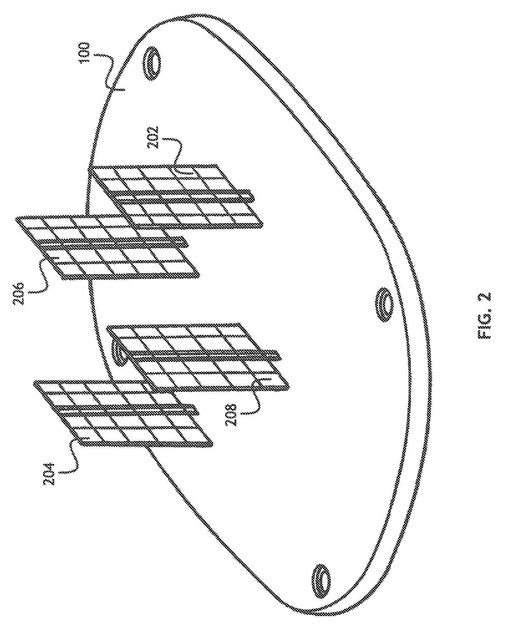 Tri-fin TCAS antenna