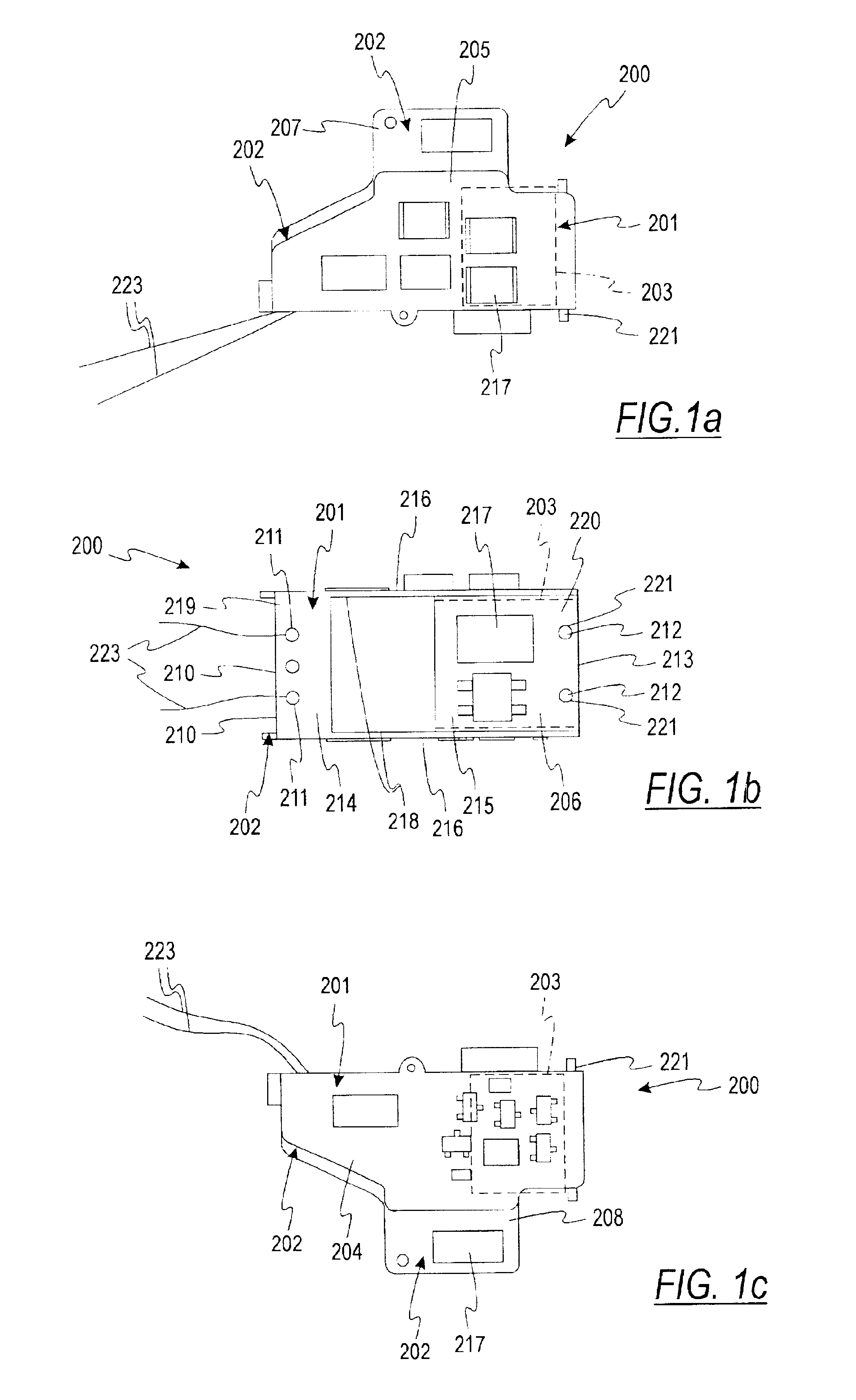 Flexible circuit adhered to metal frame of device