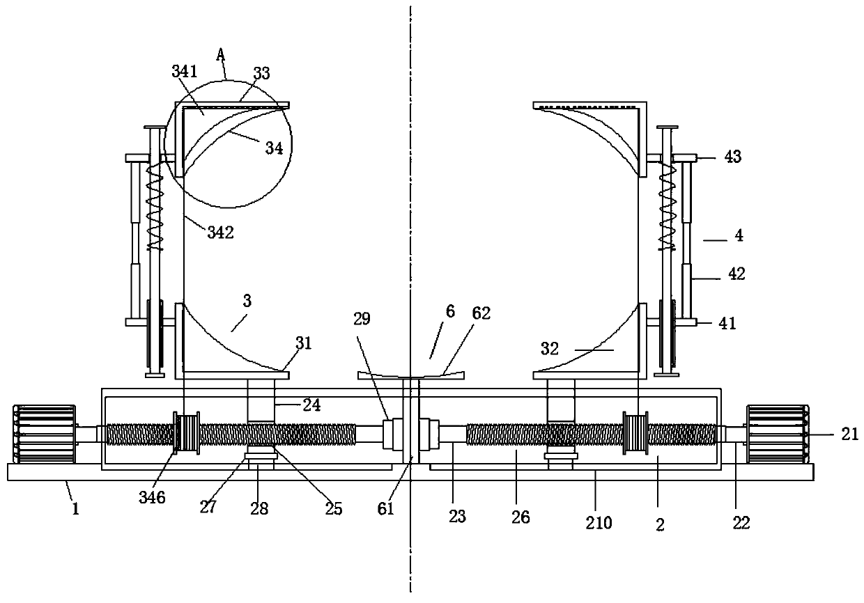 Hot-galvanized steel pipe production device