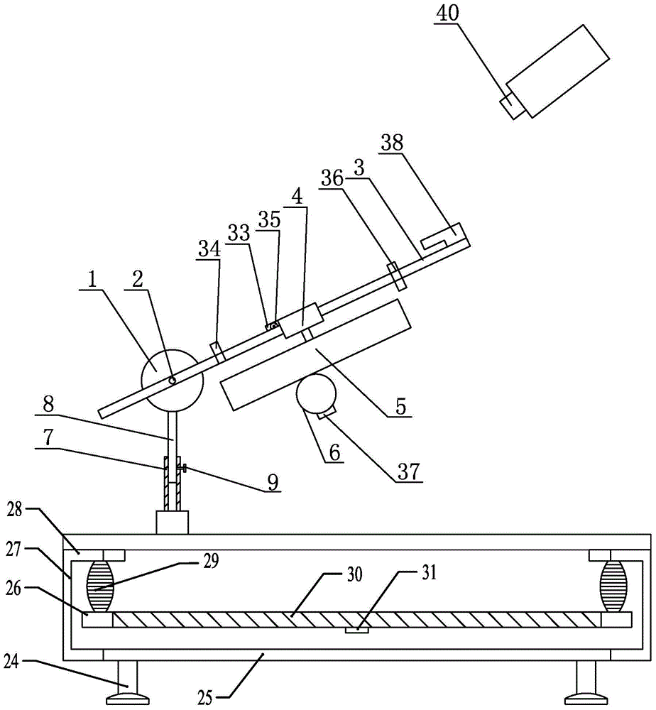 A laser-type super isometric shot put device for vibration core stabilization strength training and information feedback device