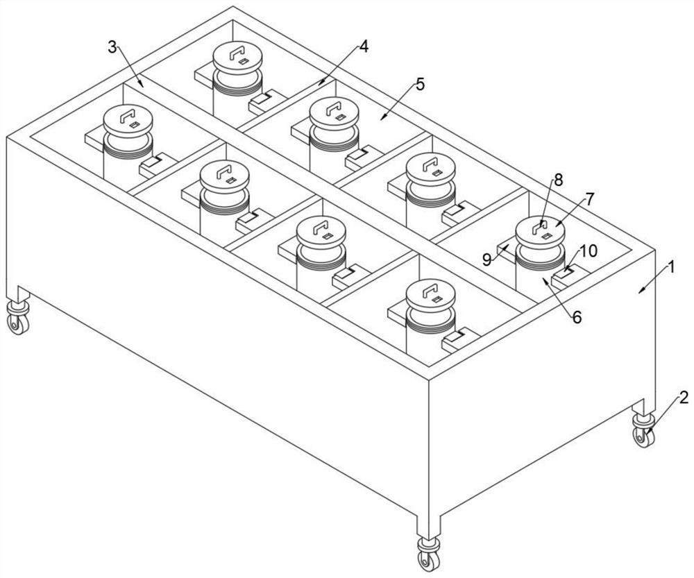 Sample storage device for environmental monitoring and preservation