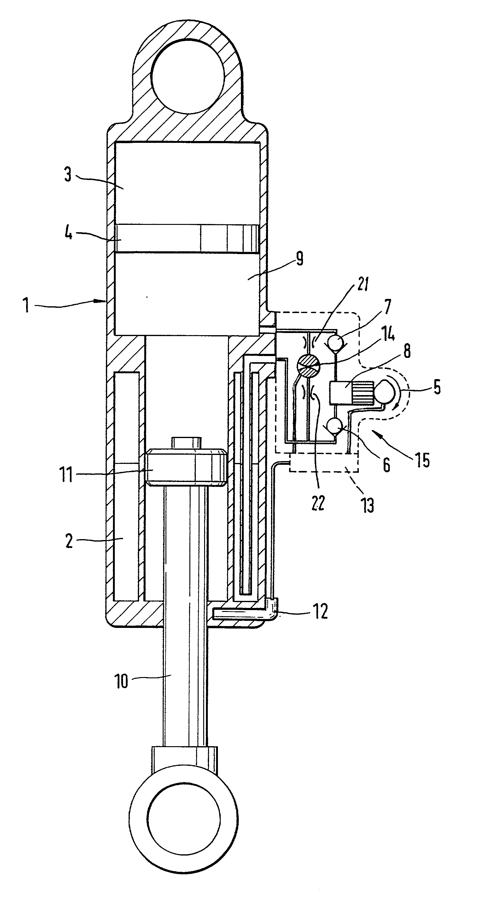 Suspension system for motor vehicles