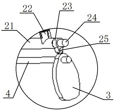 An automatic seedling picking device for a transplanting machine