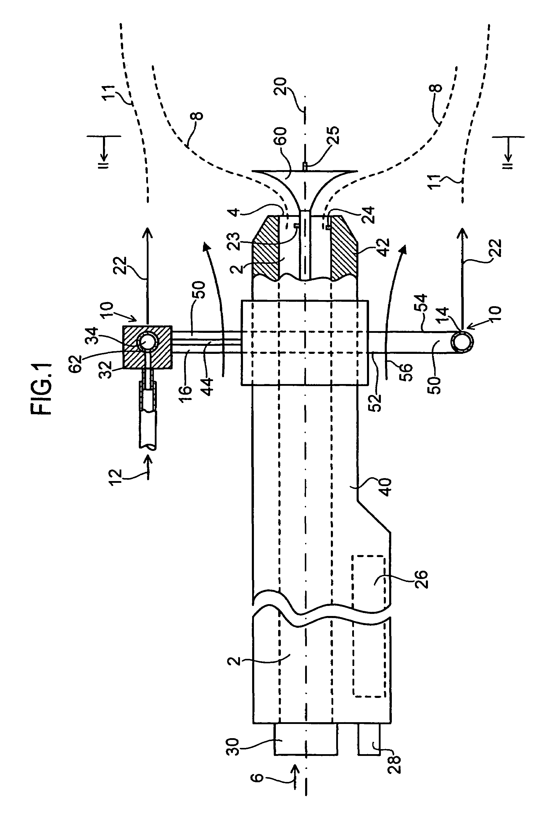 Spray coating device for spraying coating material, in particular coating powder