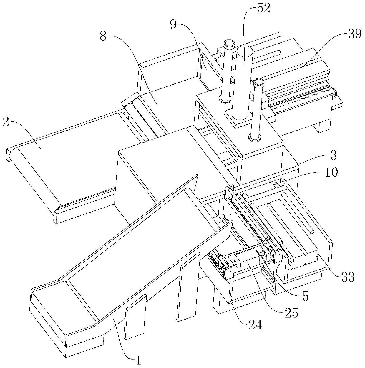 Briquetting device for scrap metal recycling