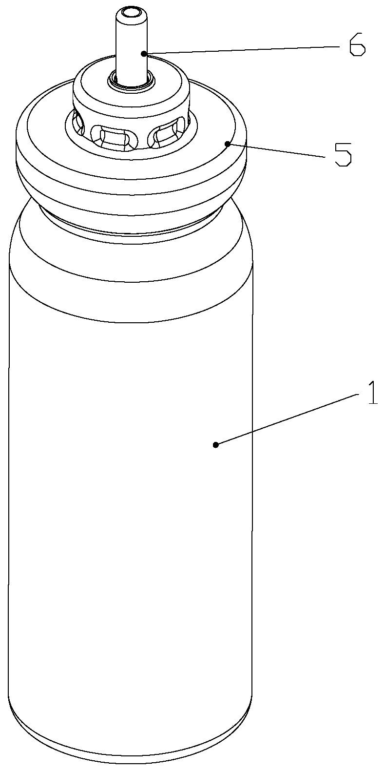 Proportional aerosol valve for inhalation administration