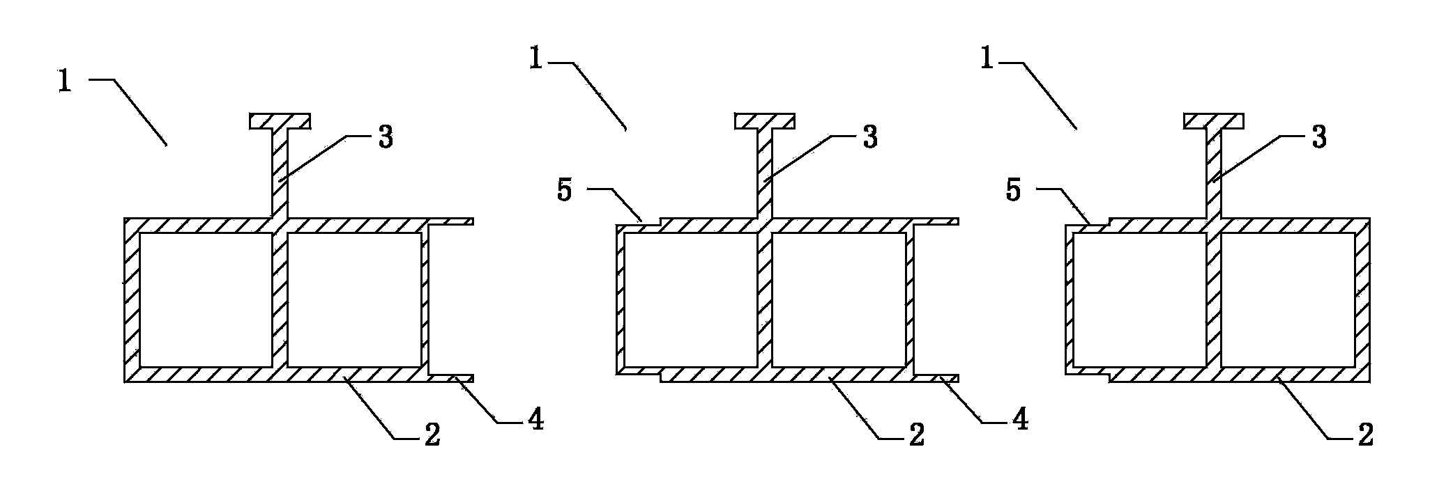 FRP component with ribs and construction method for combination between FRP component and concrete