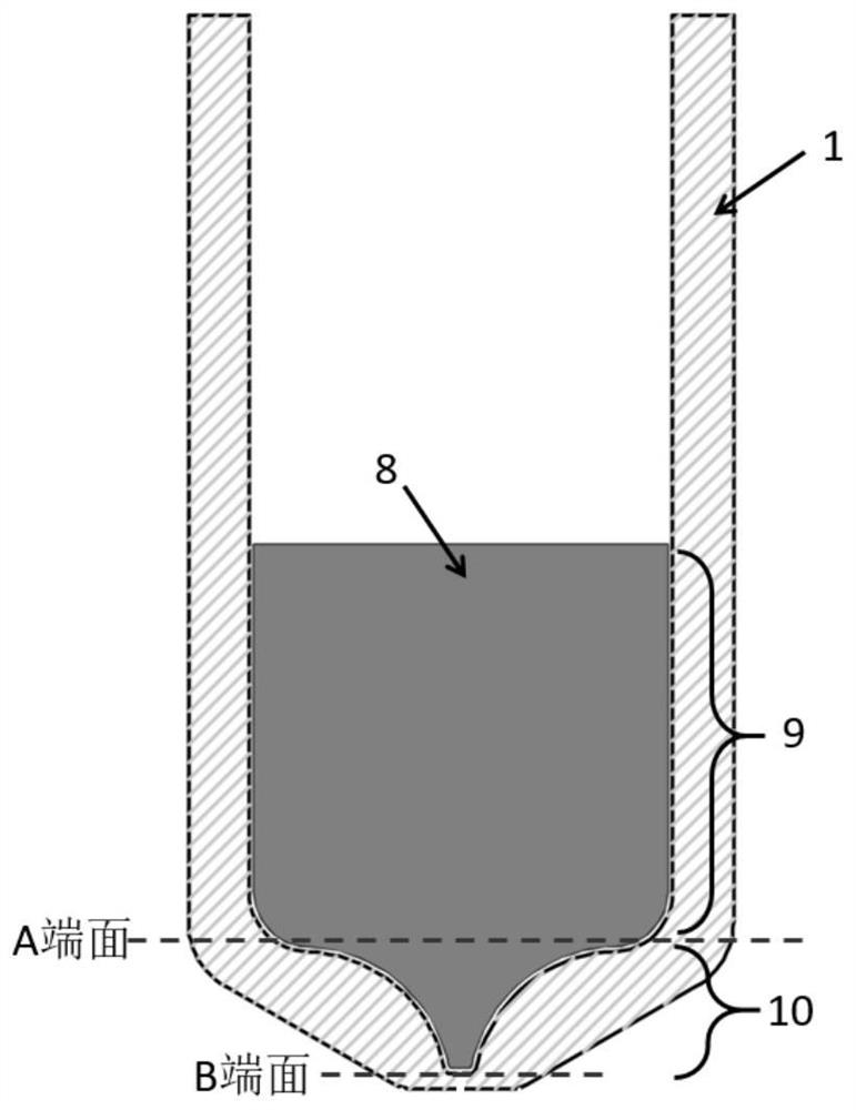 Quartz nozzle and preparation method thereof