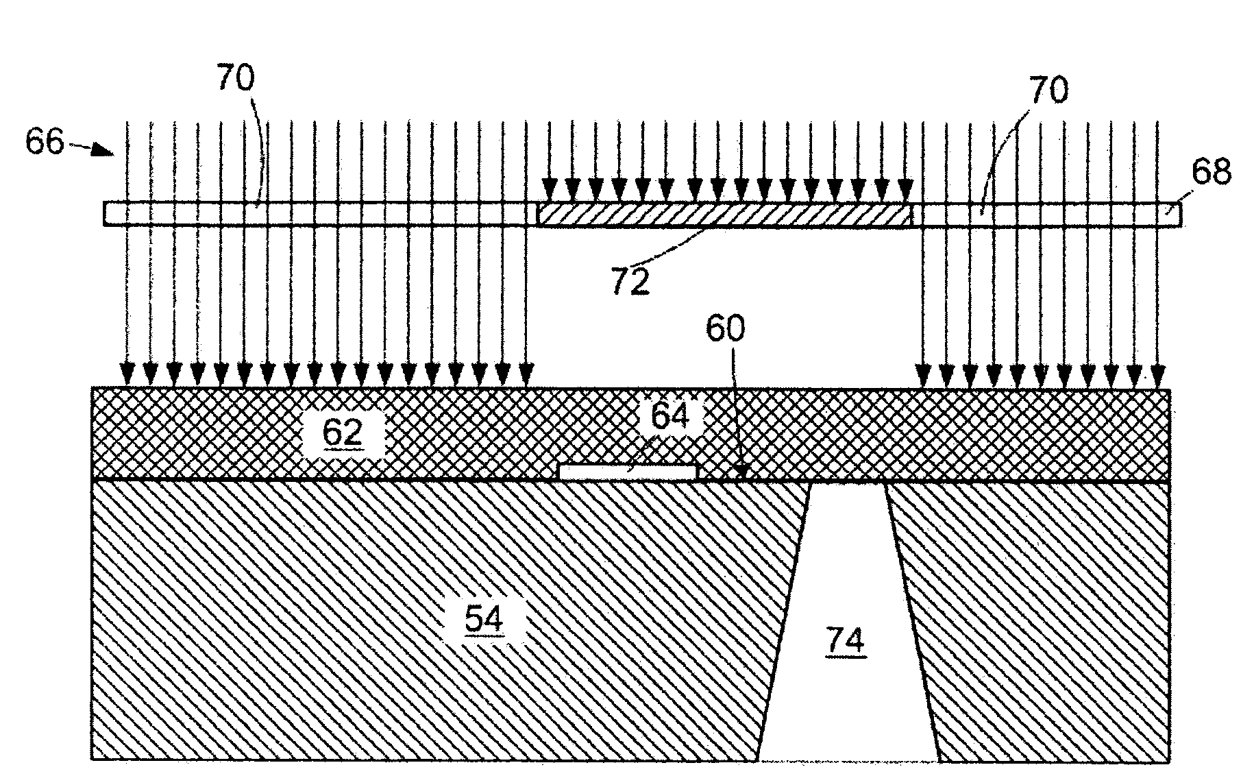 Dry film protoresist for a micro-fluid ejection head and method therefor