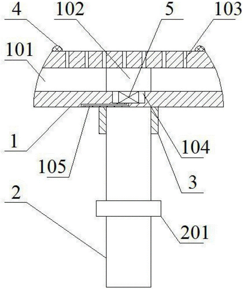 Variable torque operating lever