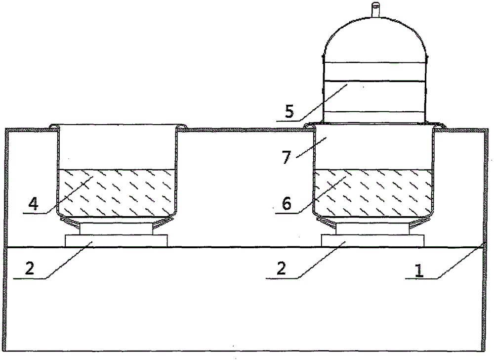Energy storage type cooking stove and heating method