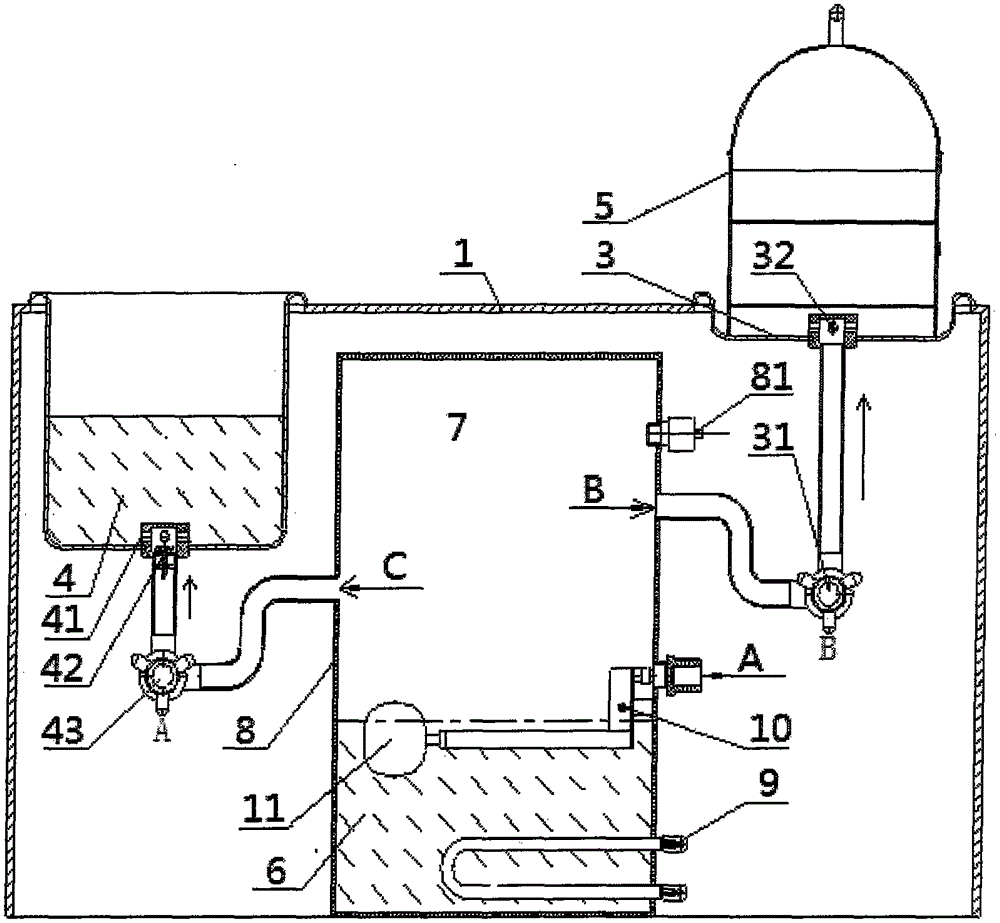 Energy storage type cooking stove and heating method