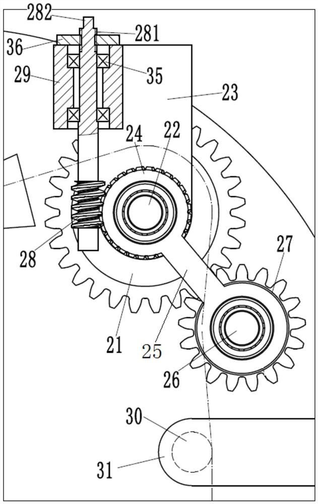 A dyeing machine cloth lifting device with adjustable traction