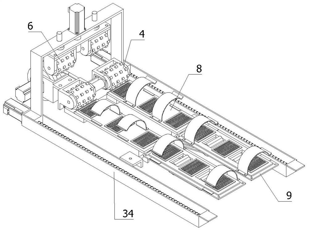 A special nursing bed for lower limb stimulation of bedridden patients and using method thereof