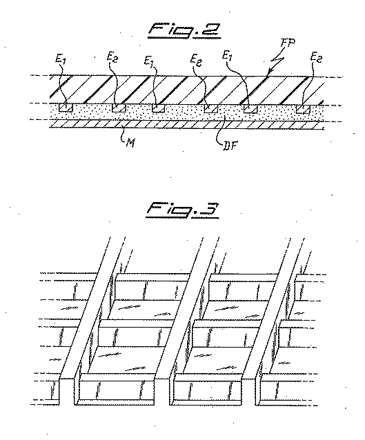 Process for the Production of Plasma Displays with Distributed Getter Material and Displays Thus Obtained