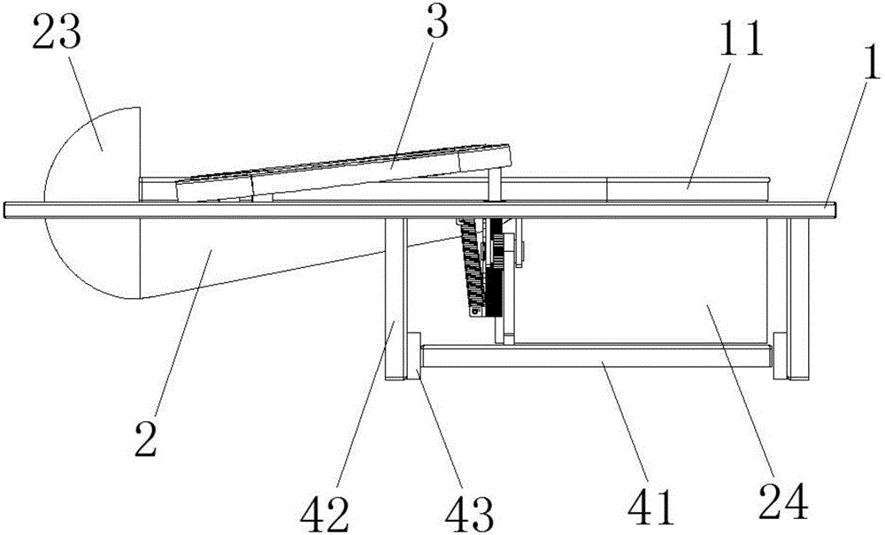 Split-flow valve type squatting pan