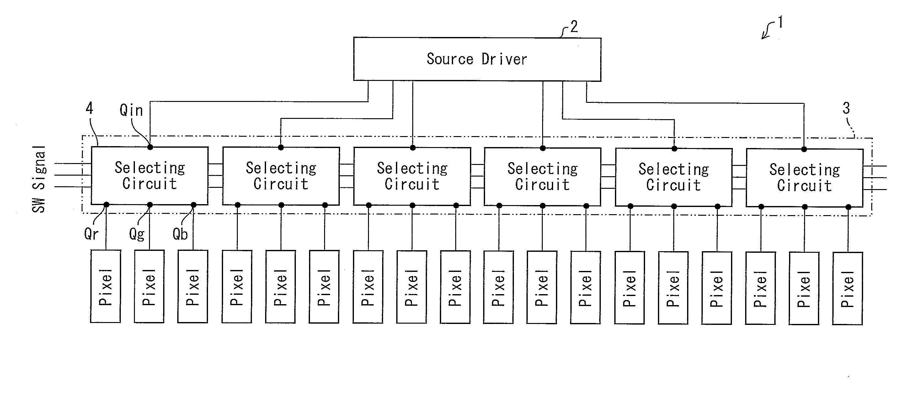 Signal distribution circuit, signal distribution device, and display device