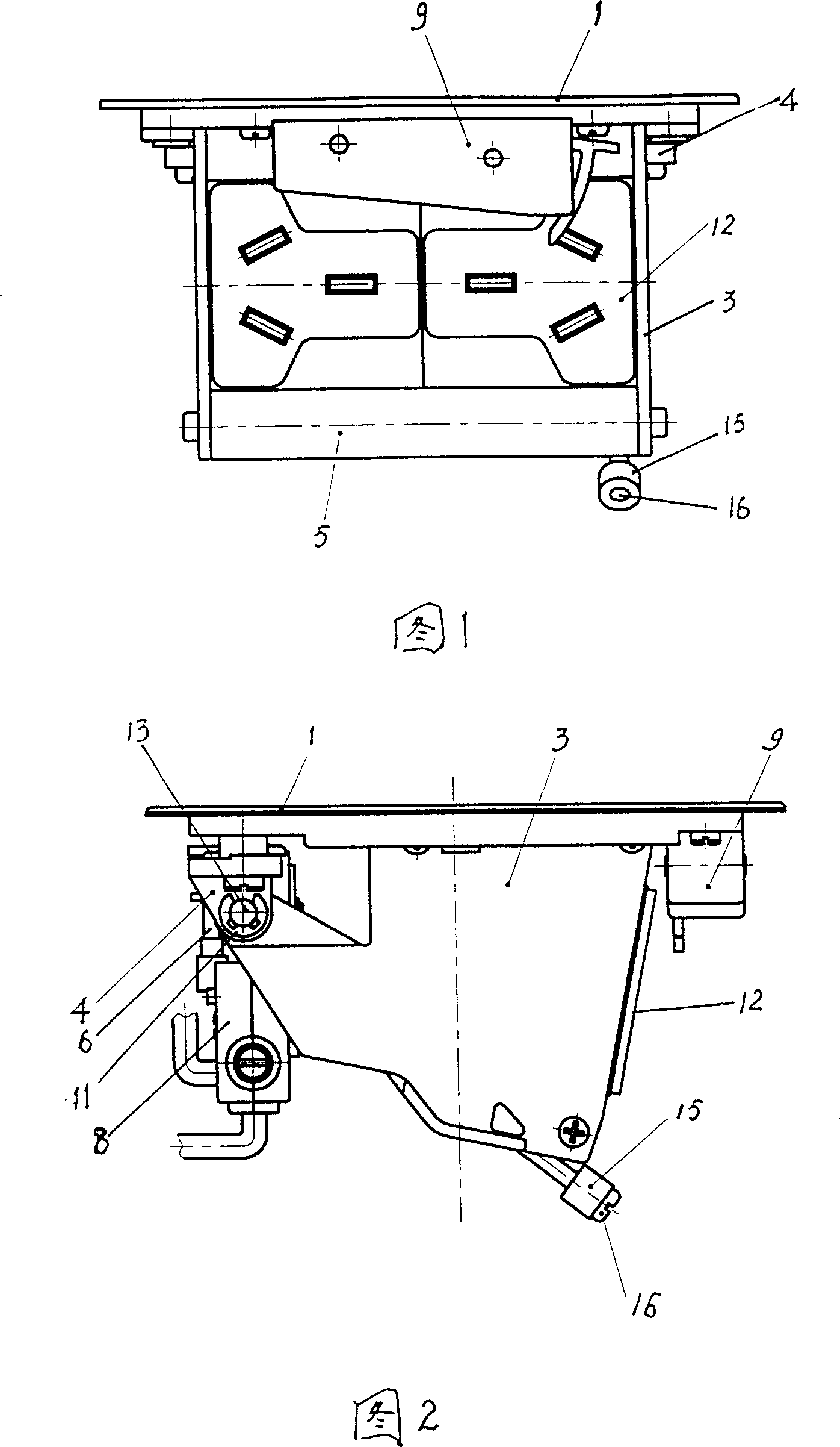 Pop-up desktop socket