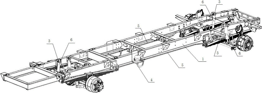 Installation structure of a hydraulic interconnection suspension system