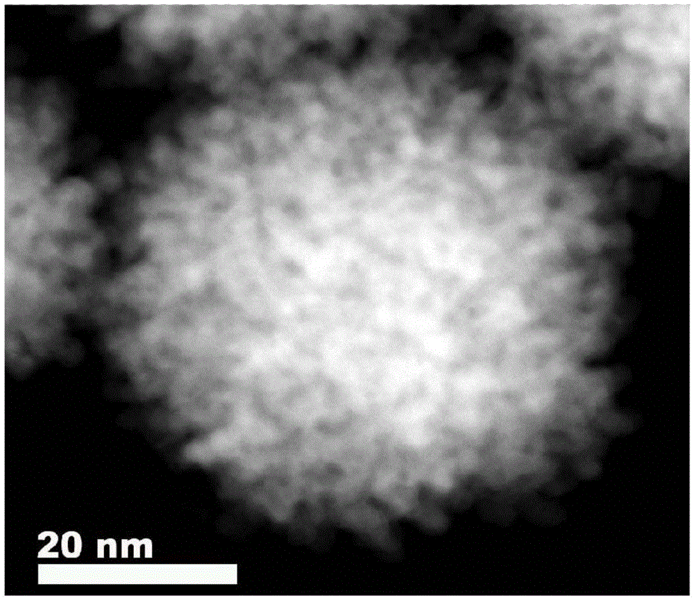 Platinum-copper alloy nano particle and preparation method thereof