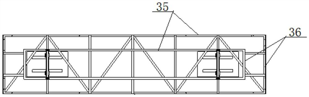 Roof mounting process for rail vehicle body and explorator device