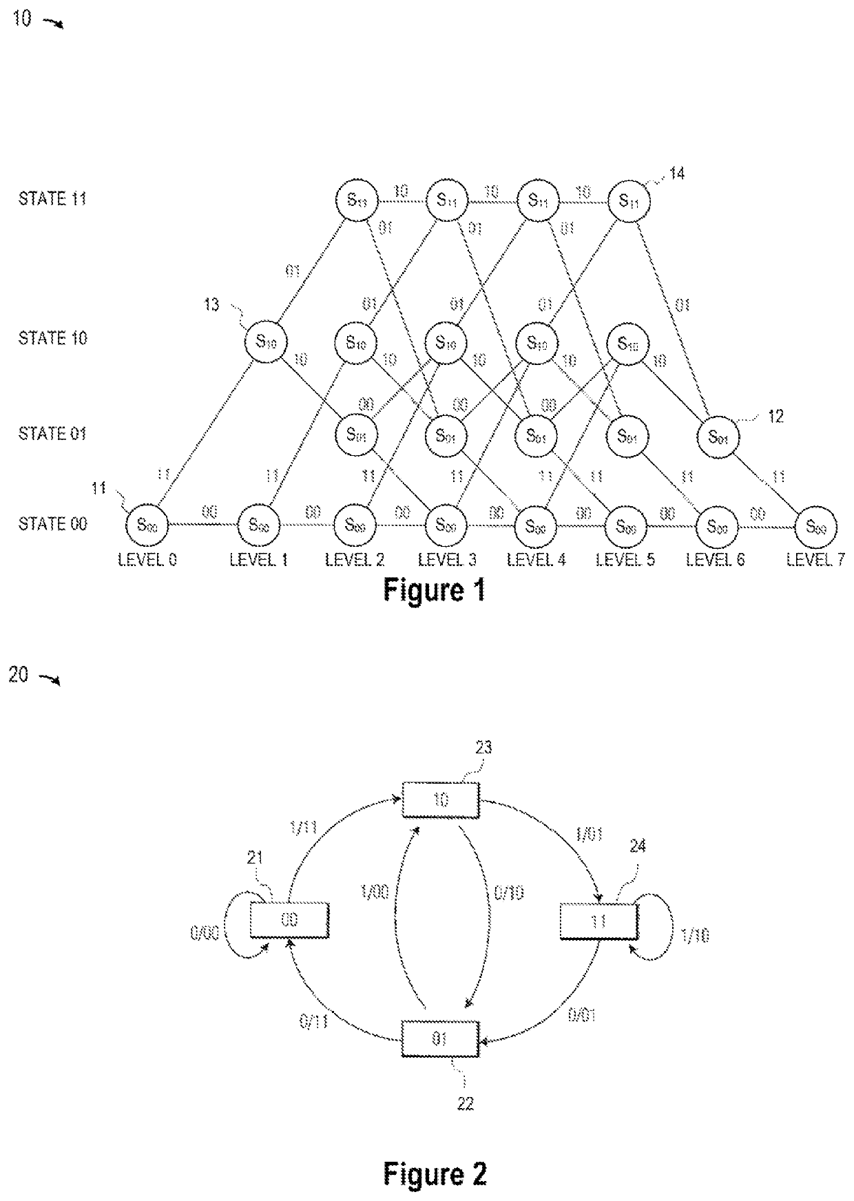 Parallel backtracking in Viterbi decoder