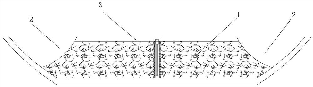 Method for storing and lifting water at bottom of subsidence area in mine reclamation