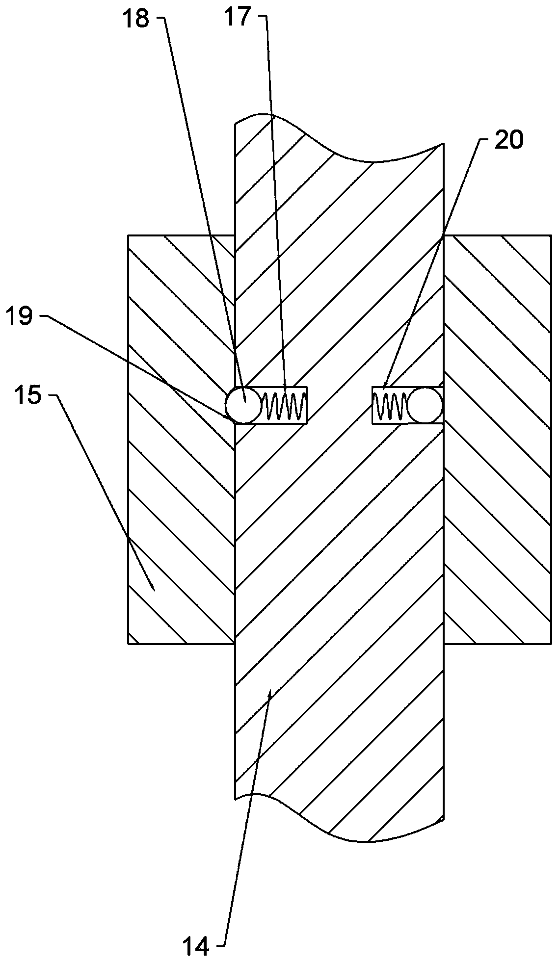 A shell processing punch