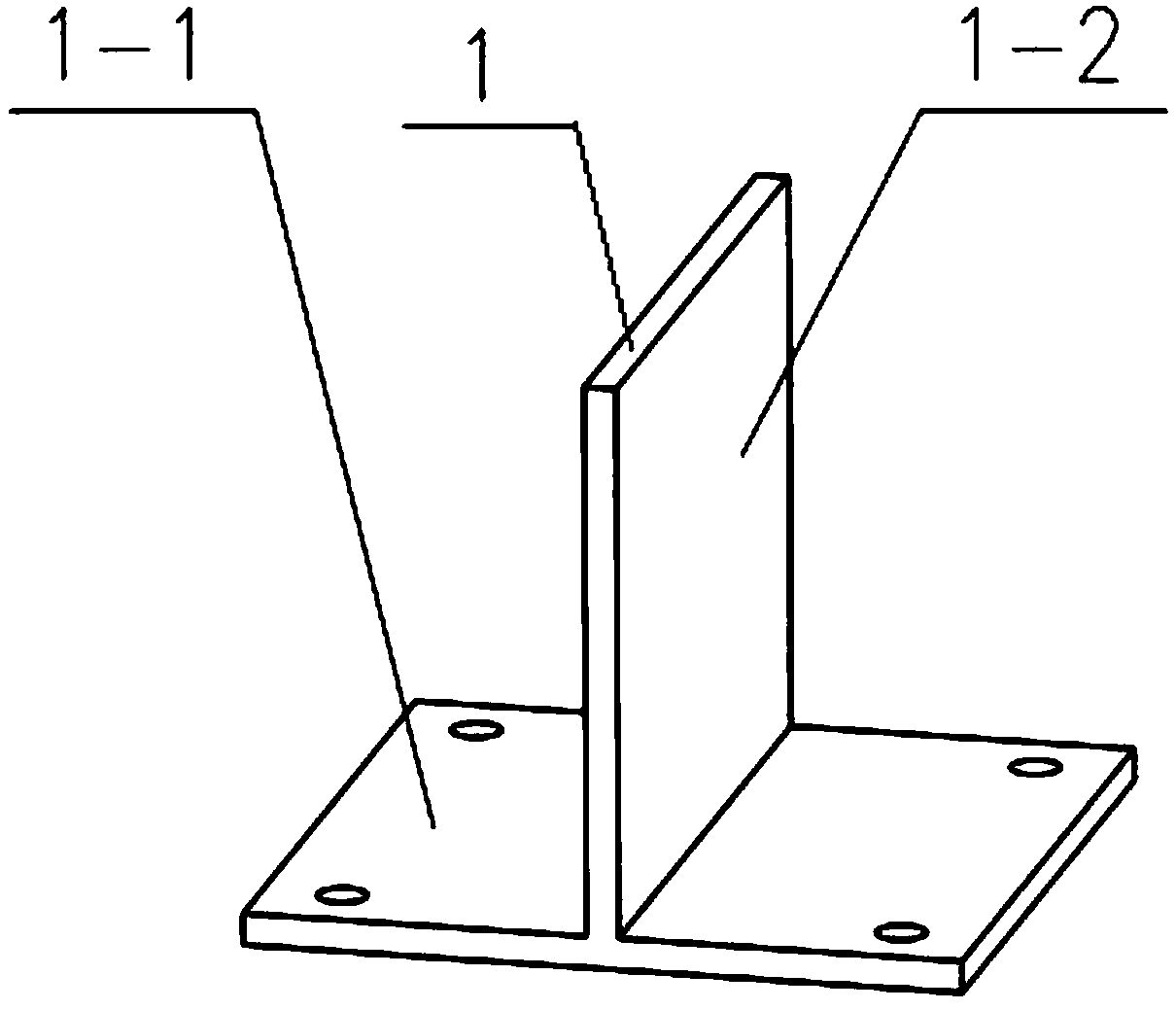 Assembly method of carbon fiber composite truss main structure and fulcrum bar