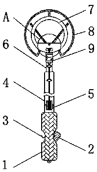 A device for picking custard apples