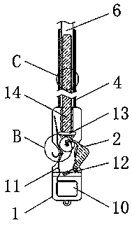 A device for picking custard apples