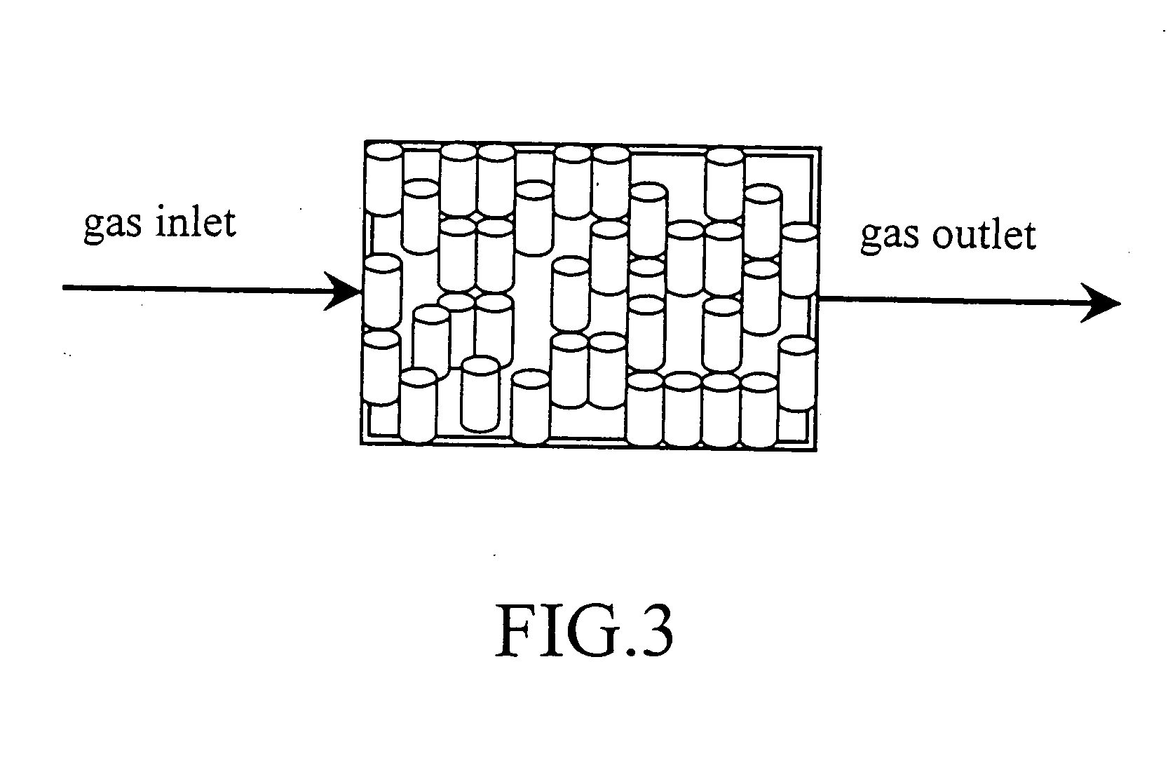 System and process for treating waste gas employing bio-treatment technology