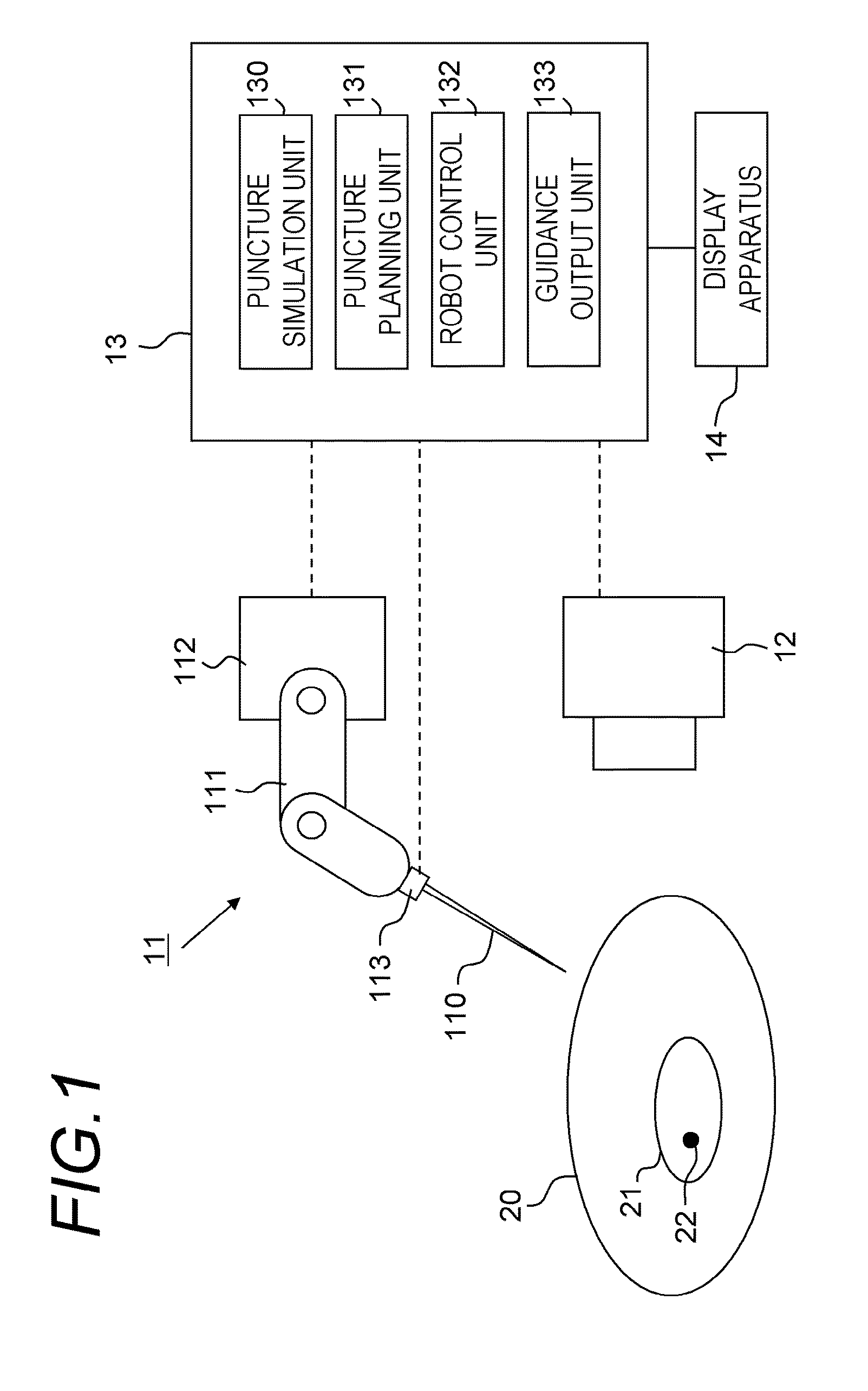 Puncture planning apparatus and puncture system
