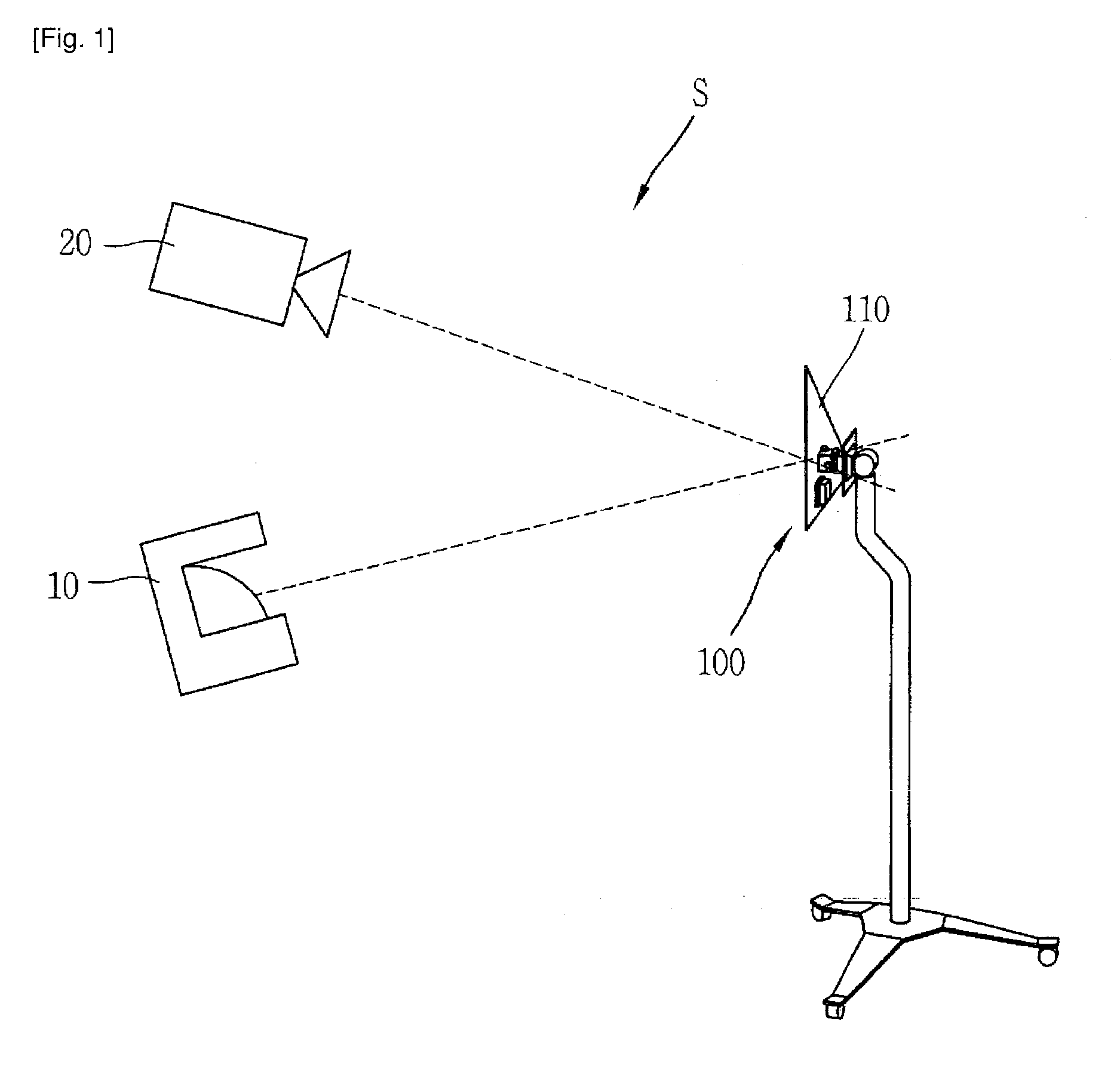 Device, system and method for calibration of camera and laser sensor